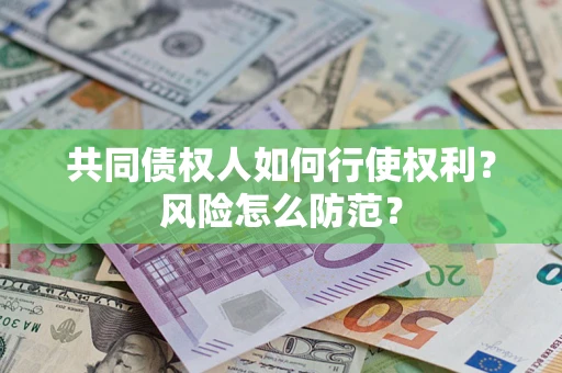 济南共同债权人如何行使权利？风险怎么防范？