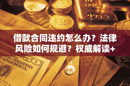 济南借款合同违约怎么办？法律风险如何规避？权威解读+实用指南