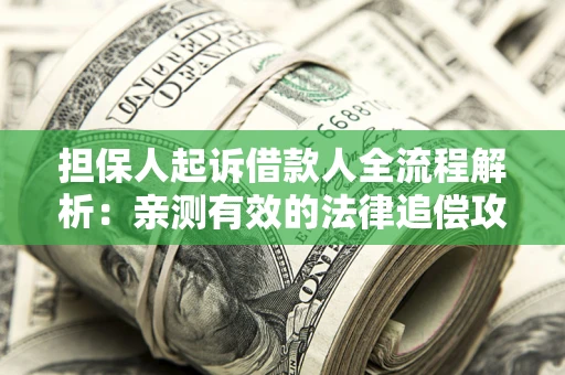 济南担保人起诉借款人全流程解析：亲测有效的法律追偿攻略
