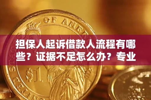 济南担保人起诉借款人流程有哪些？证据不足怎么办？专业律师解答