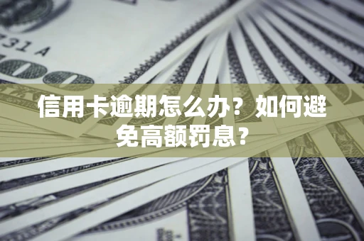 济南信用卡逾期怎么办？如何避免高额罚息？