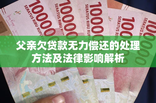 济南父亲欠贷款无力偿还的处理方法及法律影响解析